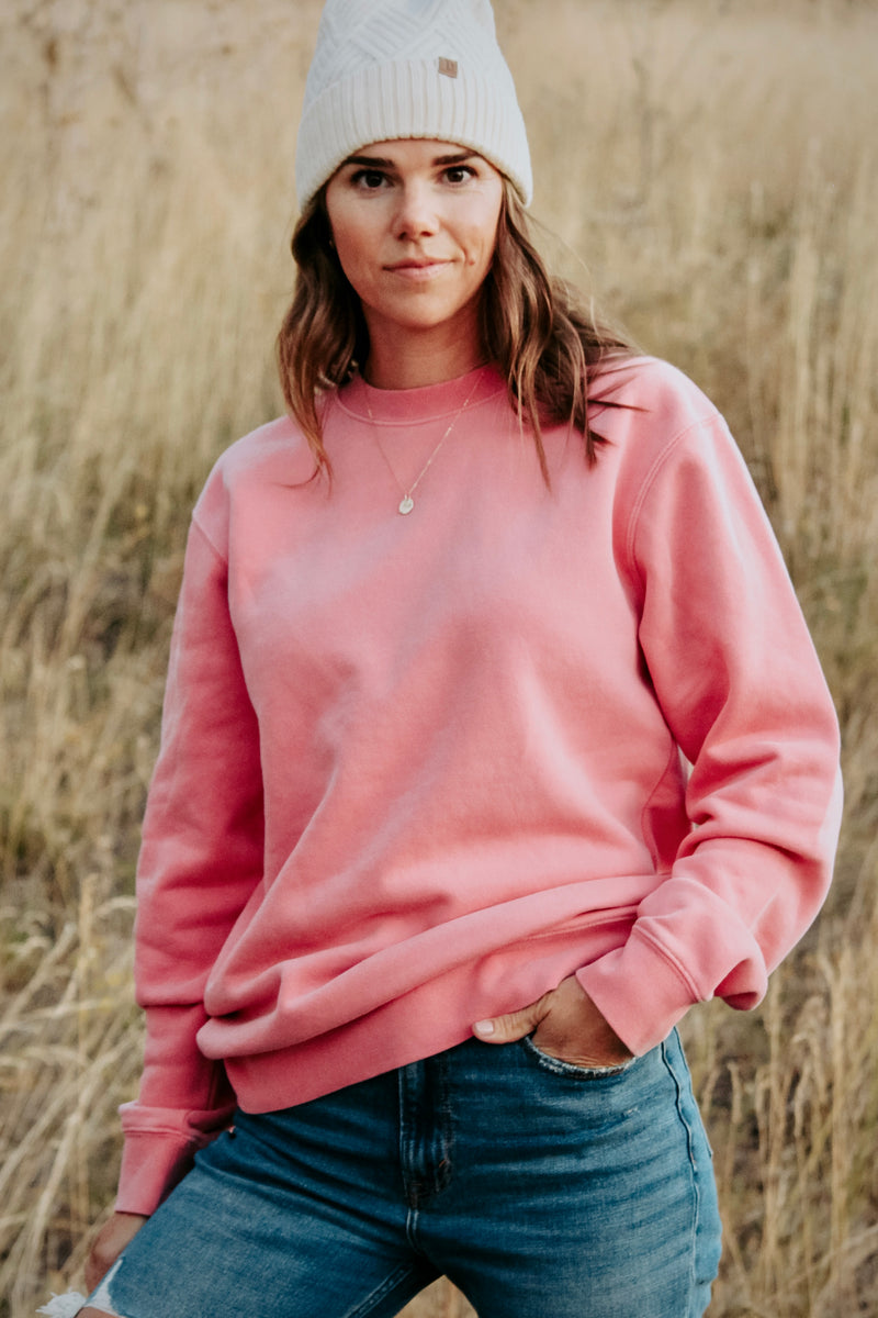 Happy Back Sweatshirt | Live By Nature Boutique