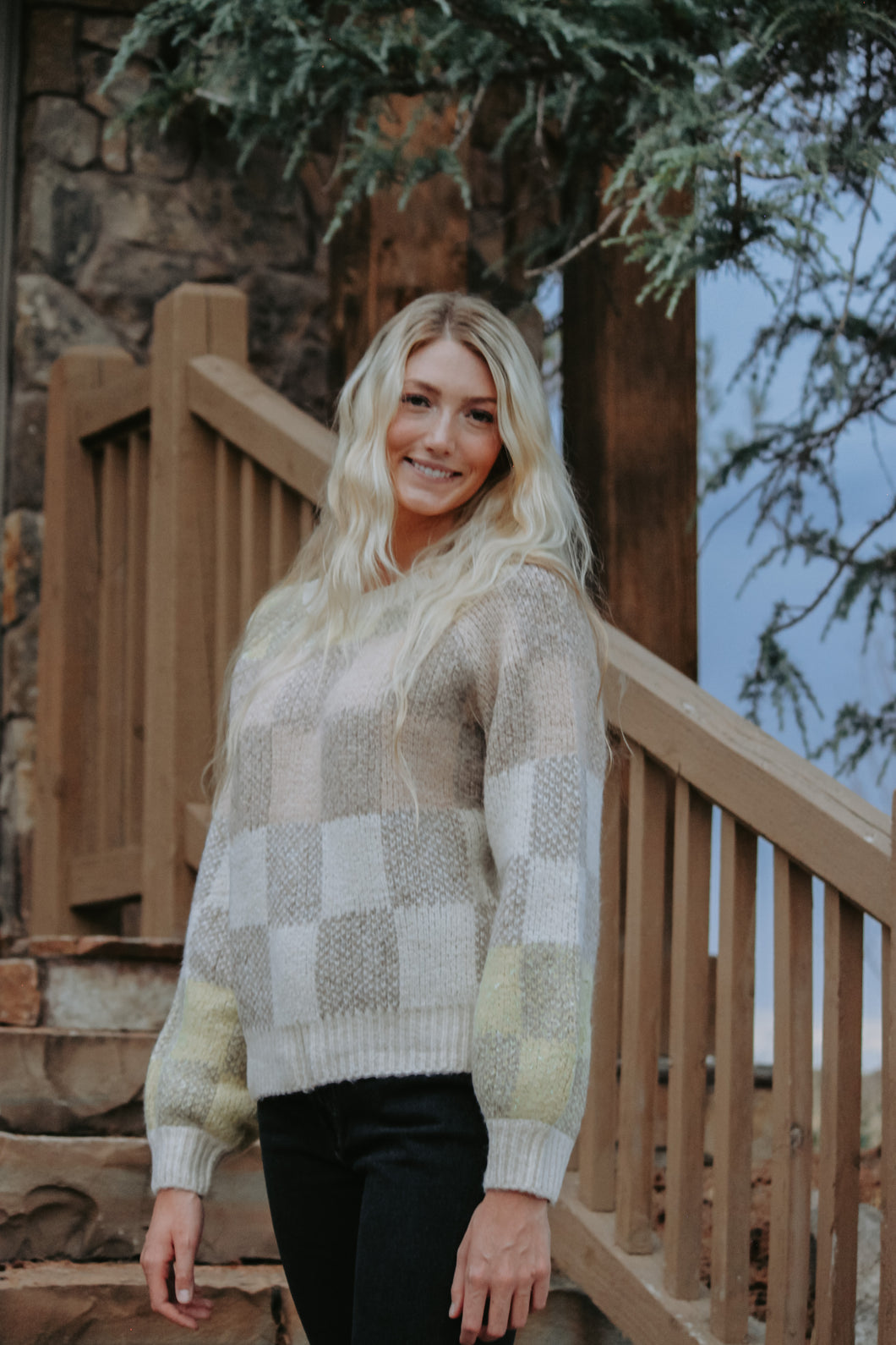 Hint of Lime Sweater - Live By Nature Boutique