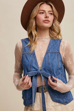 Load image into Gallery viewer, Denim Vest