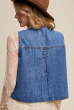 Load image into Gallery viewer, Denim Vest