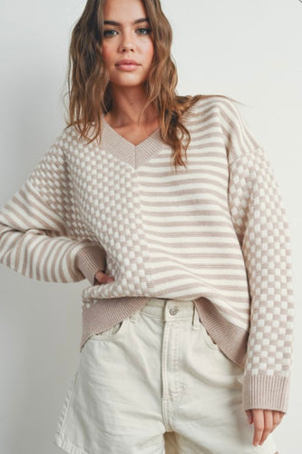 Check Sweater