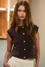 Load image into Gallery viewer, Brown Button Sweater - Live By Nature Boutique