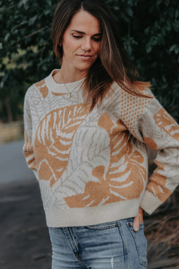 Leaf Sweater - Live By Nature Boutique