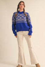 Load image into Gallery viewer, Isles Blue Sweater