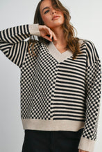 Load image into Gallery viewer, Check Sweater - Live By Nature Boutique