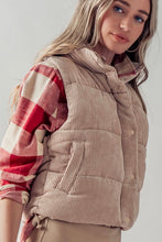 Load image into Gallery viewer, Corduroy Vest - Live By Nature Boutique