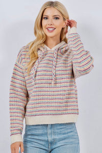 Hooded Crop Pullover - Live By Nature Boutique