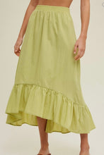 Load image into Gallery viewer, Lime Skirt - Live By Nature Boutique