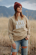 Load image into Gallery viewer, Live Happy Tree Sweatshirt - Live By Nature Boutique