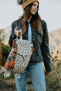 Aztec Backpack - Live By Nature Boutique