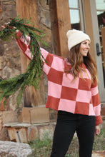 Load image into Gallery viewer, Check Sweater - Live By Nature Boutique