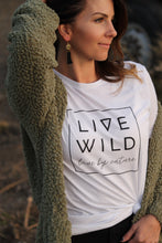 Load image into Gallery viewer, Live Wild Tee - Live By Nature Boutique