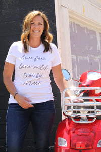 Live Free Tee - Live By Nature Boutique