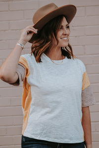 Berry Block Tee - Live By Nature Boutique