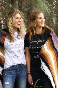 Live Free Tee - Live By Nature Boutique