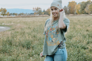 Wildflower Tee - Live By Nature Boutique