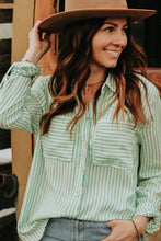 Load image into Gallery viewer, Lucky Stripe Shirt - Live By Nature Boutique