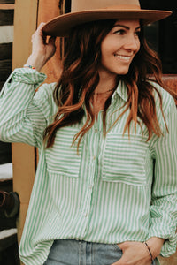 Lucky Stripe Shirt - Live By Nature Boutique