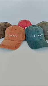 Live Happy Hat - Live By Nature Boutique
