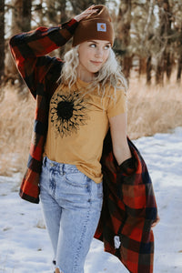 Sunflower Tee - Live By Nature Boutique