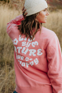 Happy Back Sweatshirt - Live By Nature Boutique
