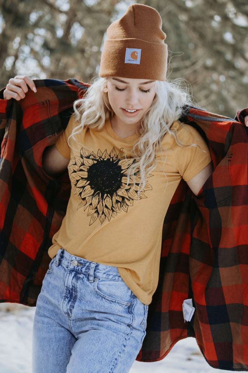 Sunflower Tee | Live By Nature Boutique