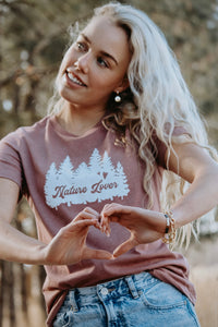 Nature Lovers Tee - Live By Nature Boutique