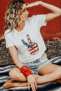 Peace Tee - Live By Nature Boutique
