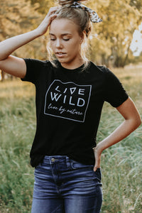 Live Wild Tee - Live By Nature Boutique