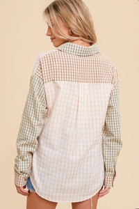 Patch Button Up - Live By Nature Boutique