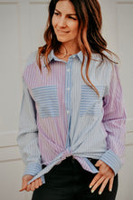 Load image into Gallery viewer, Blueberry Button Up - Live By Nature Boutique